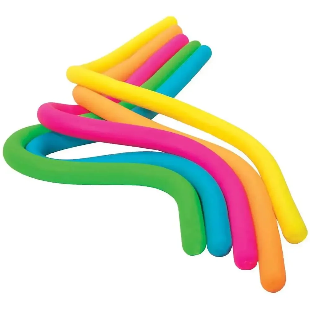 Authentic Schylling Needoh Noodlies 5-Pack Squishy Sensory Fidget New RARE 2019!